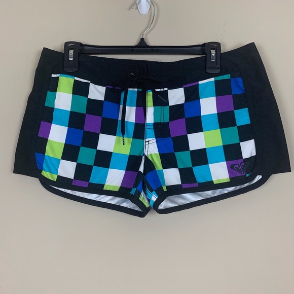 Roxy Pants - Roxy | Checkerboard Board Shorts